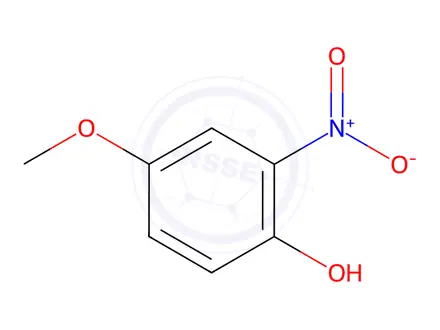 Chemical structure of 4-Methoxy-2-nitrophenol
