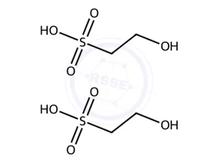 Chemical structure of Pentamidine Diisetionate