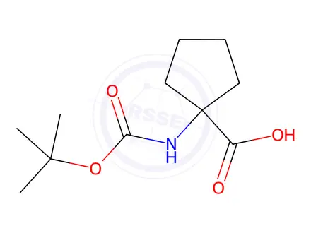 Chemical structure of BOC-AC5C-OH