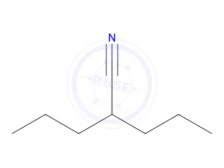 Chemical structure of 2-Propylpentanenitrile
