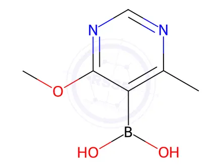 Chemical structure of (4-Methoxy-6-methylpyrimidin-5-yl)boronic acid