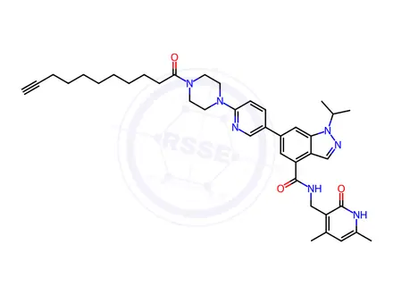 Chemical structure of GSK 343 Impurity 203