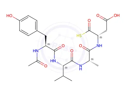 Chemical structure of Diethylstilbestrol-d5