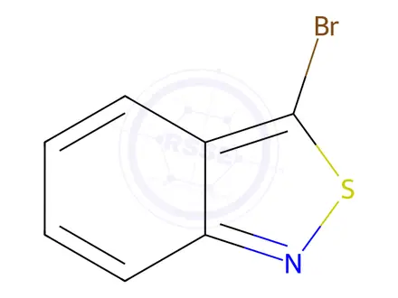 Chemical structure of 3-Bromobenzo[c]isothiazole