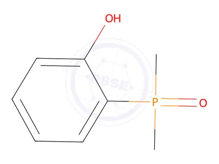 Chemical structure of 2-(Dimethylphosphinyl)phenol
