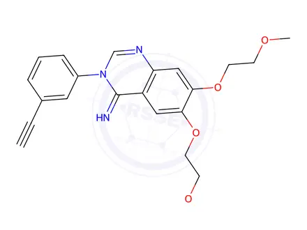 Chemical structure of Erlotinib Impurity 39