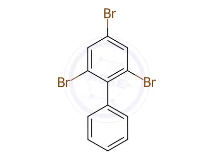 Chemical structure of PBB 30