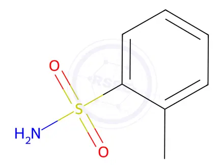 Chemical structure of 2-methylbenzenesulfonamide