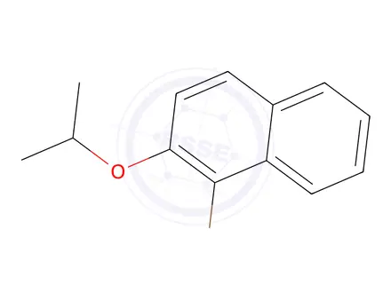 Chemical structure of 1-Bromo-2-(propan-2-yloxy)naphthalene