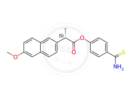 Chemical structure of ATB 346 Impurity 1