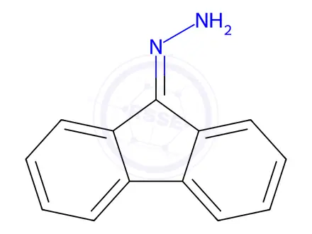 Chemical structure of 9-Fluorenone Hydrazone