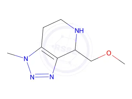 Chemical structure of 4-(Methoxymethyl)-1-methyl-4,5,6,7-tetrahydro-1H-[1,2,3]triazolo[4,5-c]pyridine