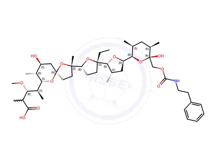 Chemical structure of X 14667B