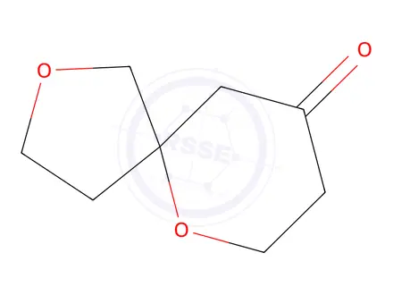 Chemical structure of 2,6-dioxaspiro[4.5]decan-9-one
