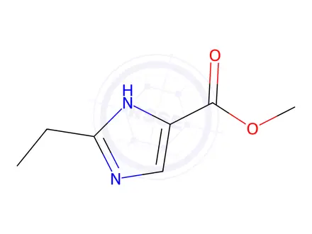 Chemical structure of 2-Ethyl-1H-Imidazole-5-carboxylic Acid Methyl Ester