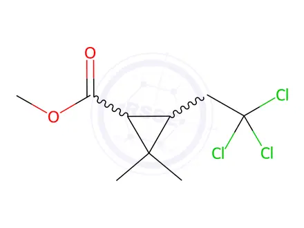 Chemical structure of Permethrin Impurity 10