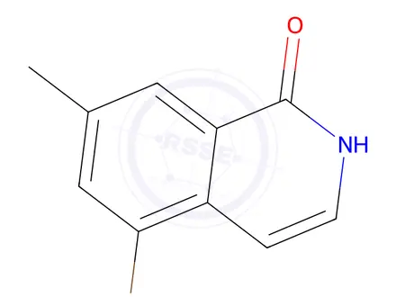 Chemical structure of 5-Bromo-7-methyl-2H-isoquinolin-1-one