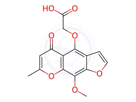 Chemical structure of Khellin Impurity 59