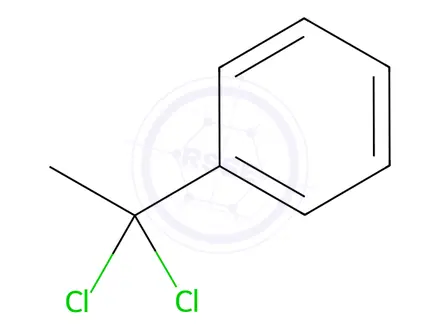 Chemical structure of α-Methylbenzylidene dichloride