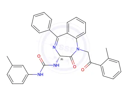 Chemical structure of YM 022