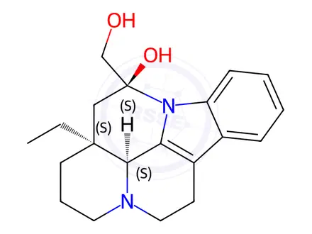 Chemical structure of Vincaminol