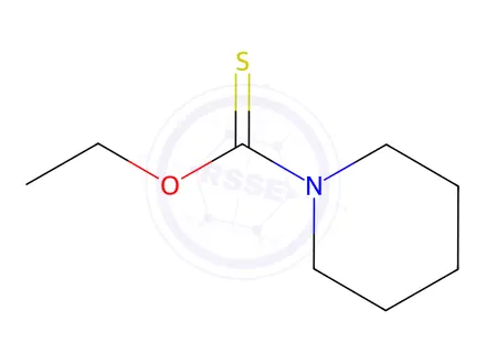 Chemical structure of O-Ethyl piperidine-1-carbothioate