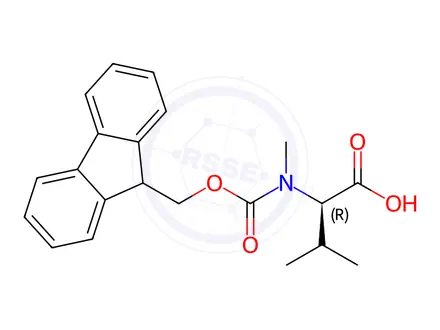Chemical structure of Valine Impurity 119