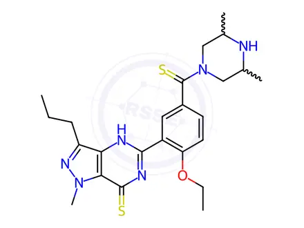 Chemical structure of Sildenafil Impurity 361