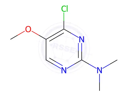 Chemical structure of (4-Chloro-5-Methoxy-pyriMidin-2-yl)-diMethyl-aMine