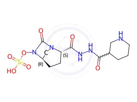Chemical structure of Zidebactam Impurity 3