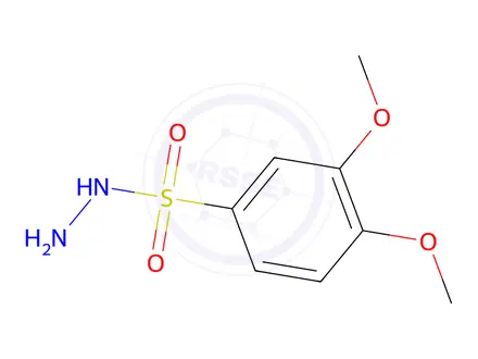 Chemical structure of 3,4-Dimethoxybenzenesulfonohydrazide