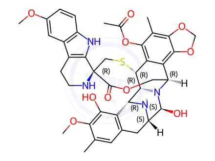 Chemical structure of Lurbinectedin