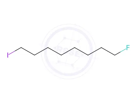 Chemical structure of 1-fluoro-8-iodooctane