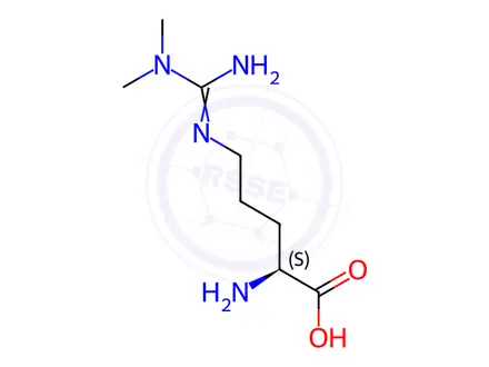 Chemical structure of Arginine Impurity 12 Dihydrochloride