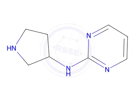 Chemical structure of N-(pyrrolidin-3-yl)pyrimidin-2-amine