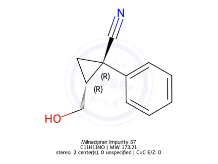 Chemical structure of Milnacipran Impurity 71