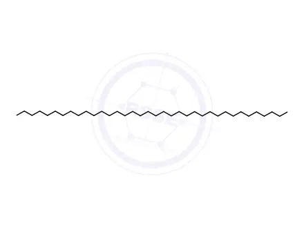 Chemical structure of Hexatriacontane