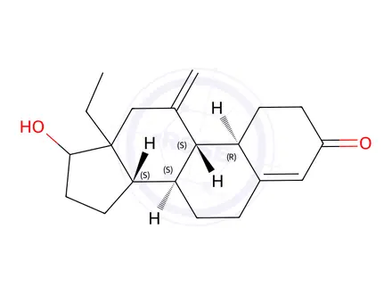 Chemical structure of Etonogestrel Impurity 10