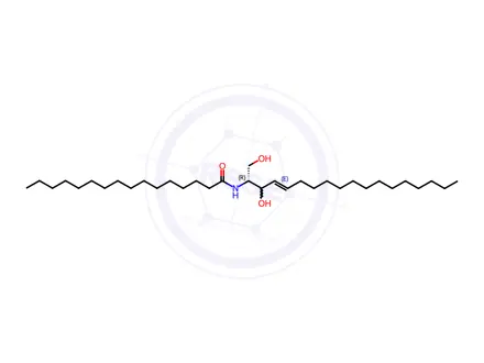 Chemical structure of C16 Ceramide