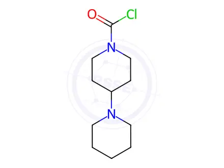 Chemical structure of 1-CHLOROCARBONYL-4-PIPERIDINOPIPERIDINE