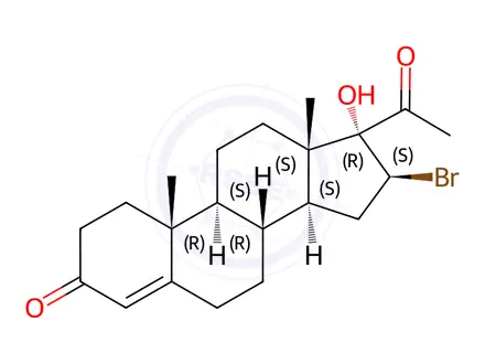 Chemical structure of Medroxyprogesterone Acetate Impurity 18