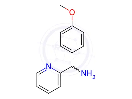 Chemical structure of (4-Methoxyphenyl)(pyridin-2-yl)methanamine