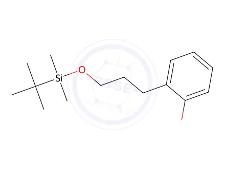 Chemical structure of 2-(3-((tert-Butyldimethylsilyl)oxy)propyl)phenol