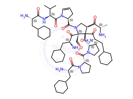 Chemical structure of perhydroantamanide