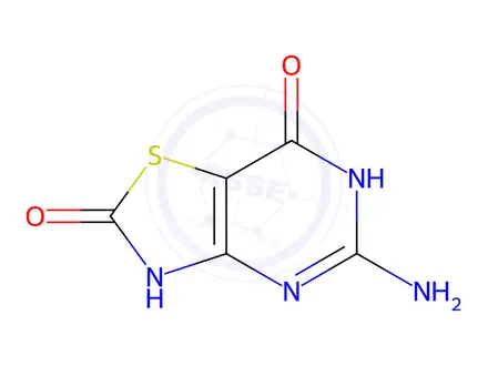 Chemical structure of Isatoribine Impurity 1