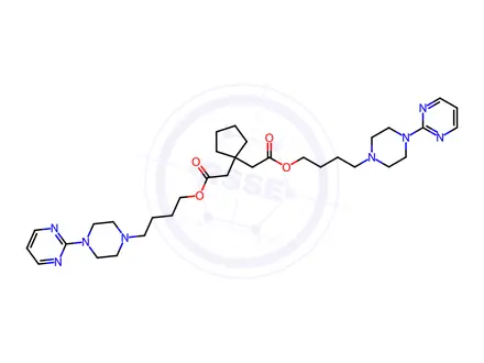 Chemical structure of Buspirone EP Impurity H