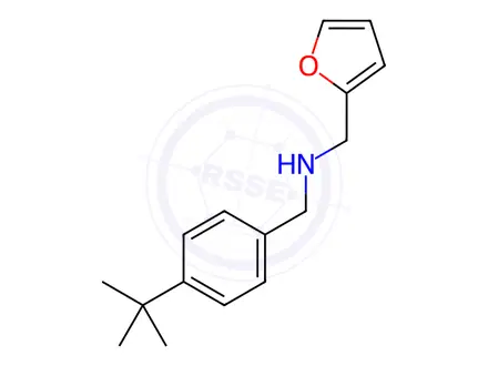 Chemical structure of [(4-tert-Butylphenyl)methyl](furan-2-ylmethyl)amine