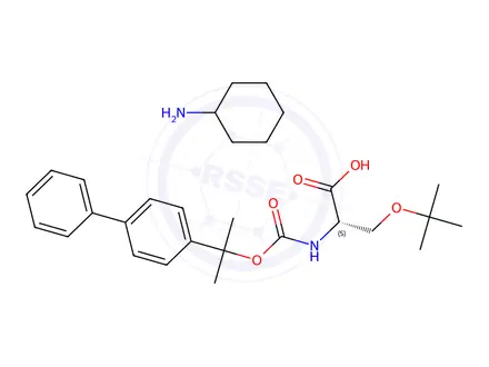 Chemical structure of BPOC-SER(TBU)-OH CHA