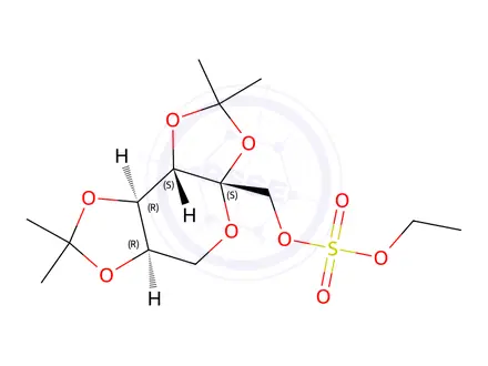 Chemical structure of Topiramate Impurity 34