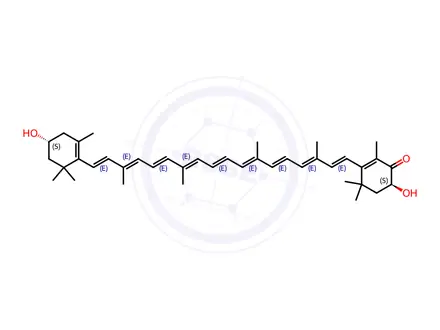 Chemical structure of Adonixanthin